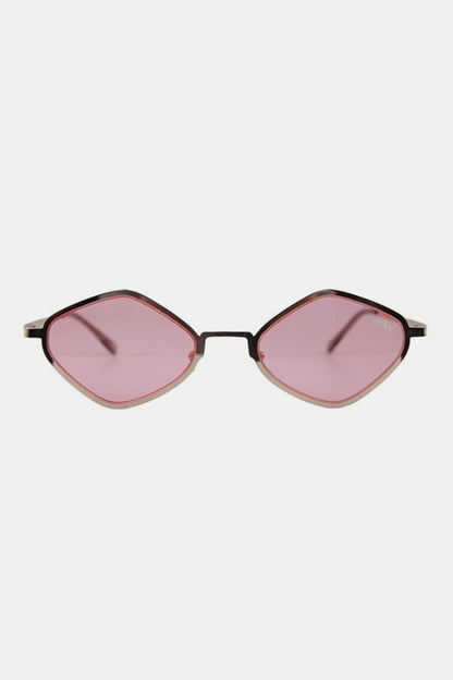 Nicole Lee USA Metal Frame Geometric Sunglasses-Accessories-PVRP Shop