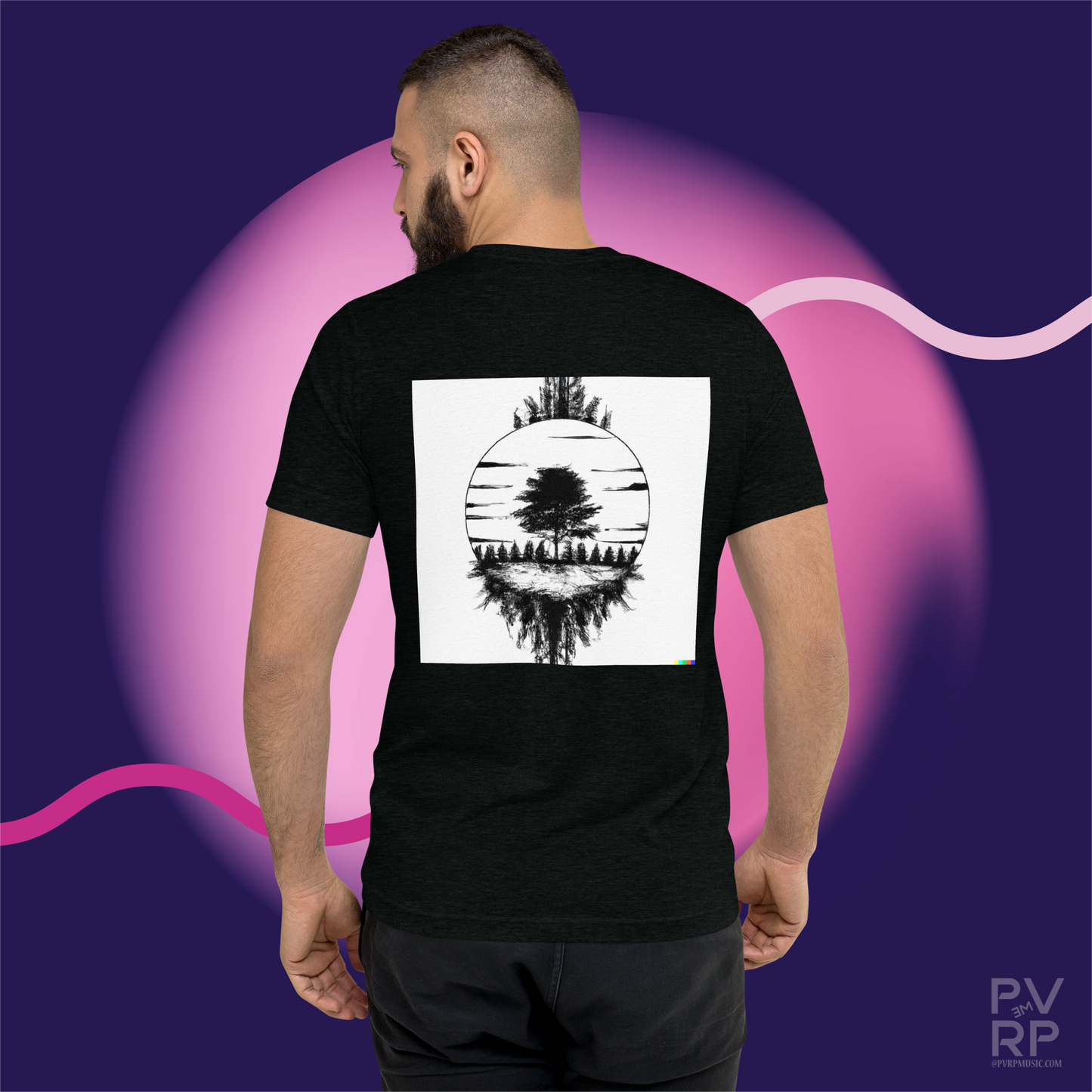 Rooted in the Rhythm Tri-Blend Festival T-Shirt-Men's Fashion - Men's Clothing - Shirts-PVRP Shop