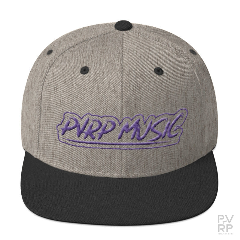 PVRP Music Branded Snapback Hat - PVRP Shop