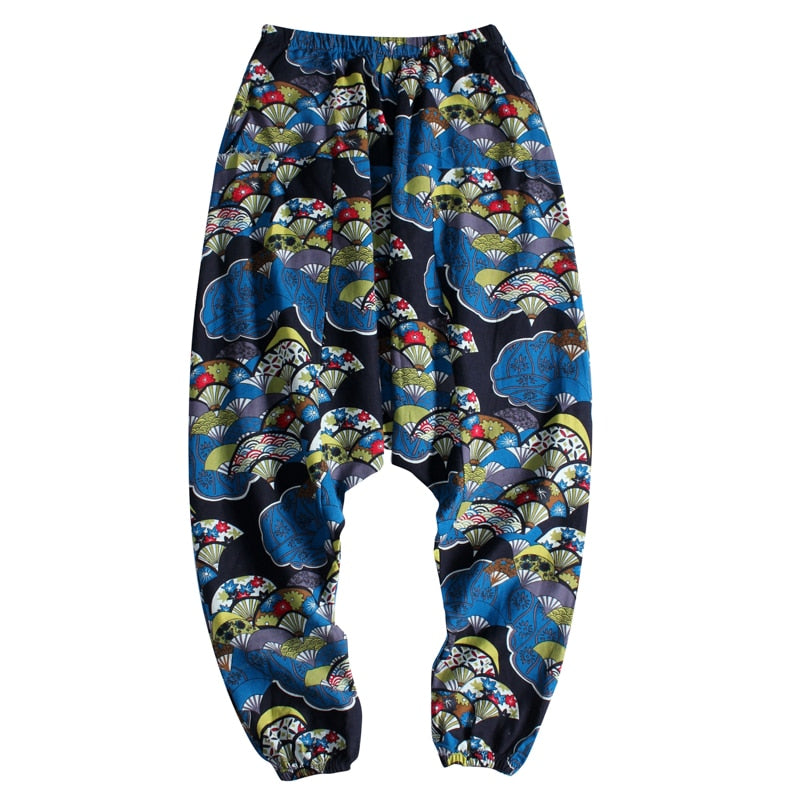 Baggy Cotton Linen Harem Pants - PVRP Shop