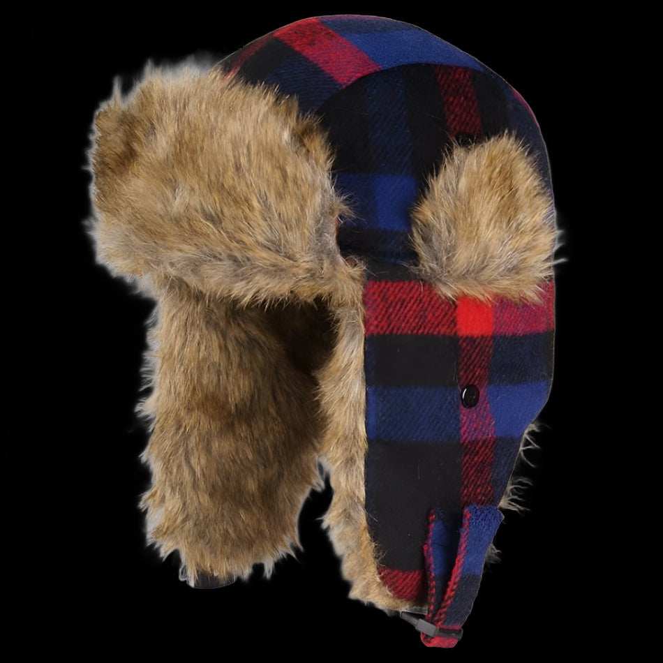 Winter Bomber Hat Fur Red - PVRP Shop
