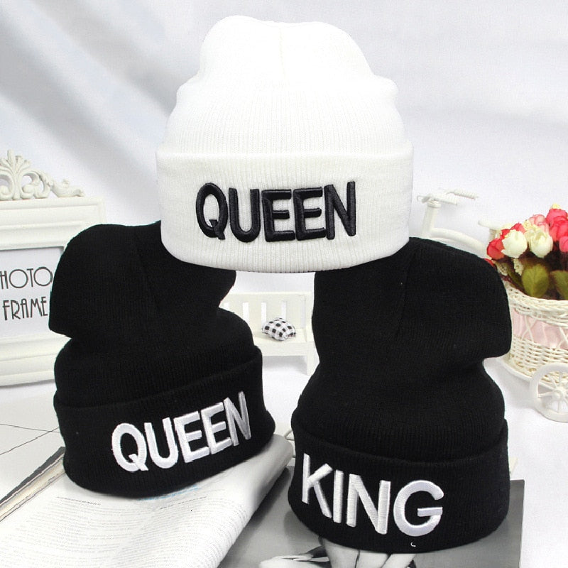 King Queen Knitted Beanie - PVRP Shop