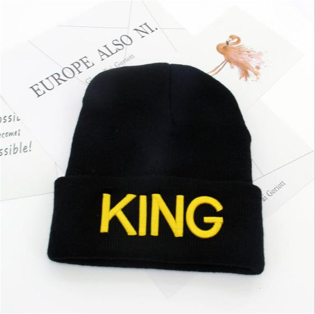 King Queen Knitted Beanie - PVRP Shop