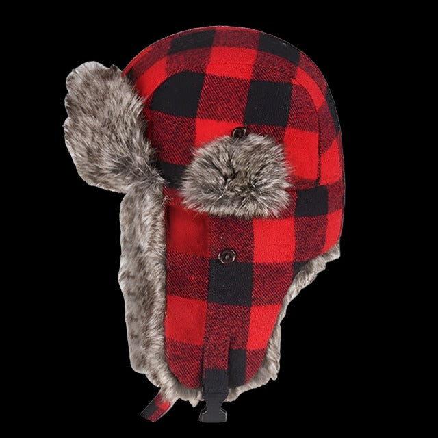 Winter Bomber Hat Fur Red - PVRP Shop