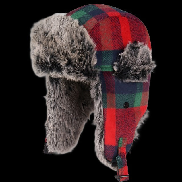 Winter Bomber Hat Fur Red - PVRP Shop