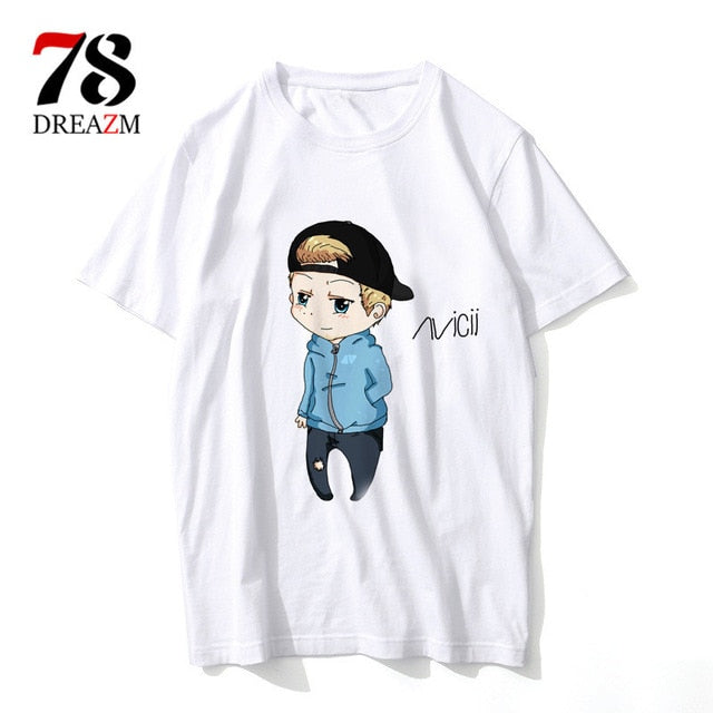 AVICII Casual T-Shirt Men - PVRP Shop