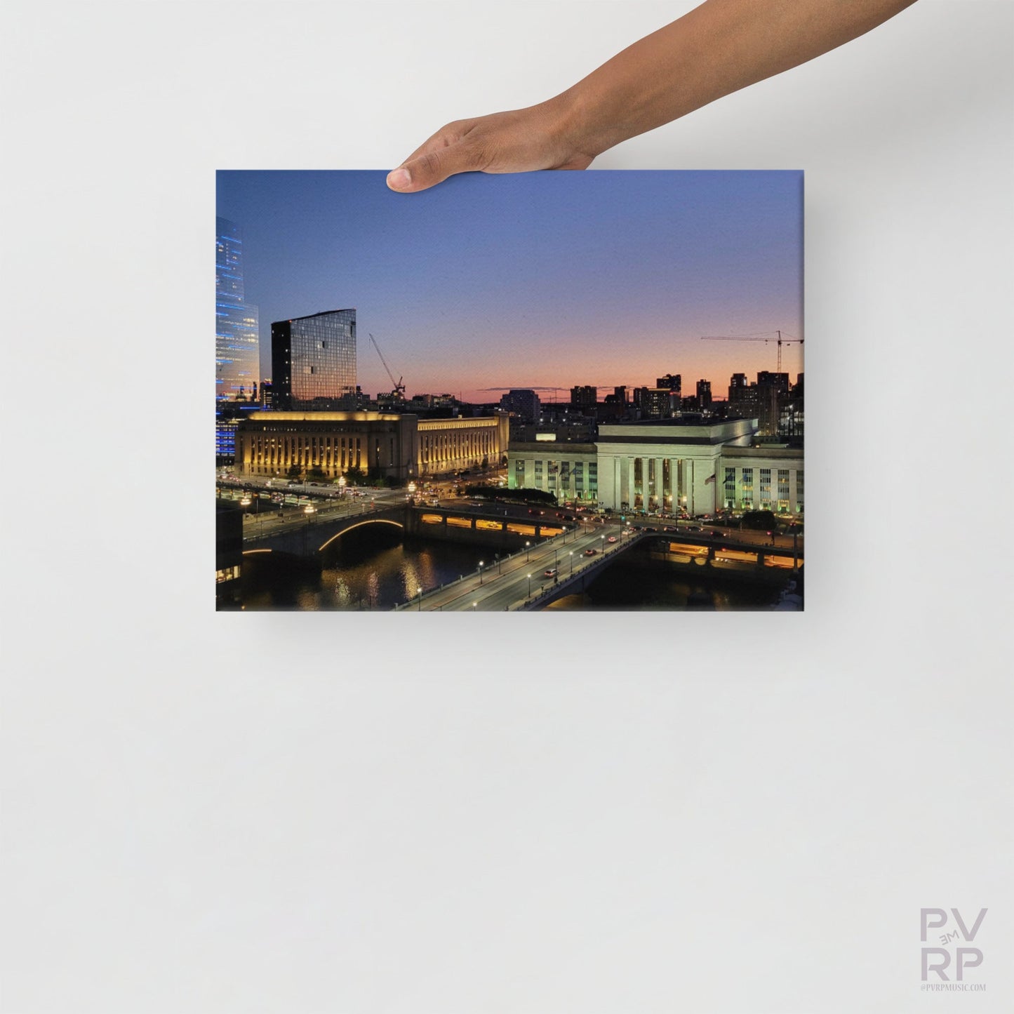 Philadelphia 30th St Station Canvas Print-PVRP Shop