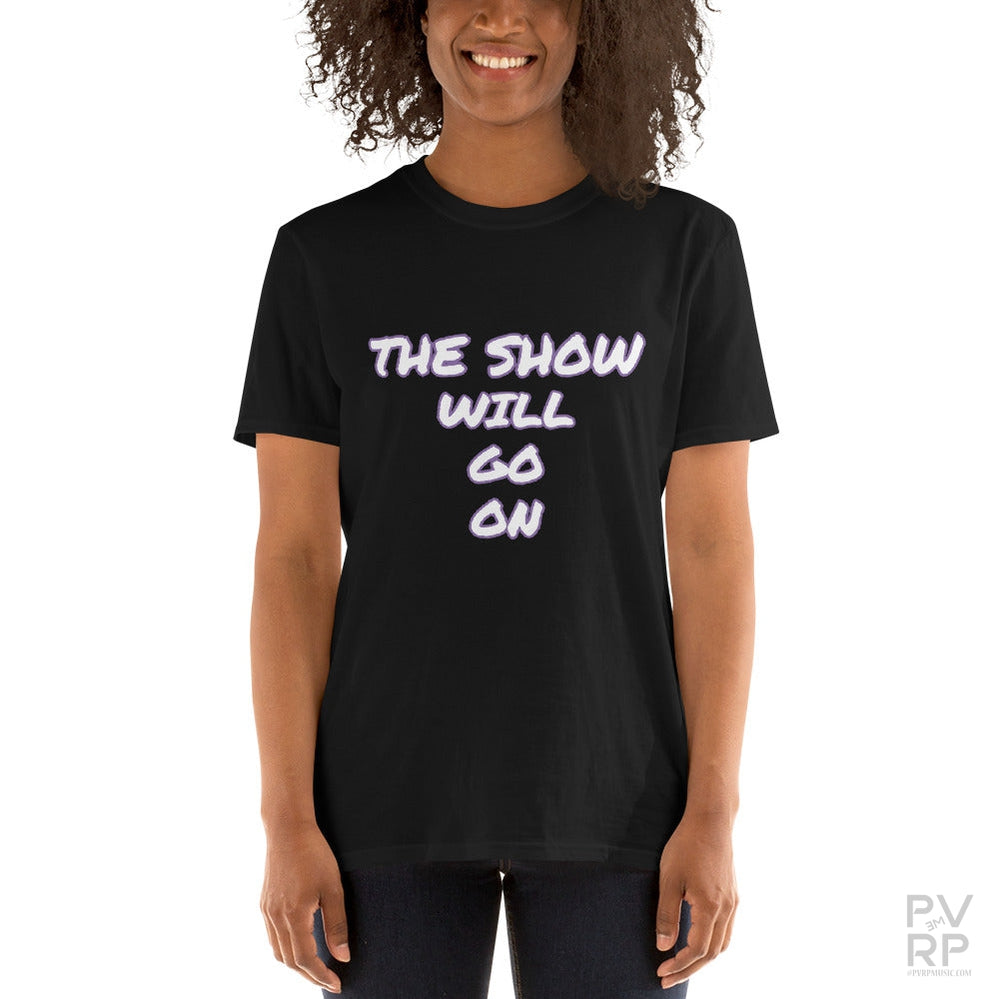 PVRP x MusiCares: The Show Will Go On Women's T-Shirt - PVRP Shop