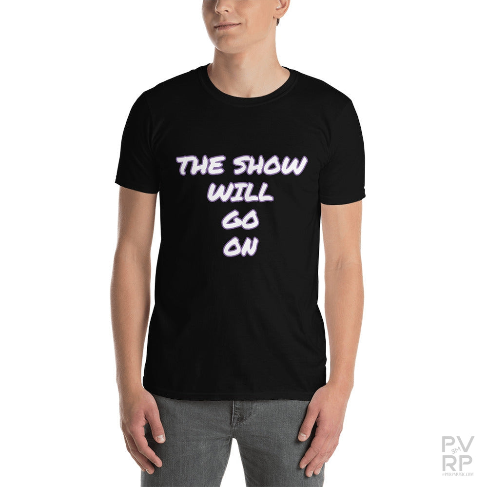 PVRP x MusiCares: The Show Will Go On Men's T-Shirt - PVRP Shop
