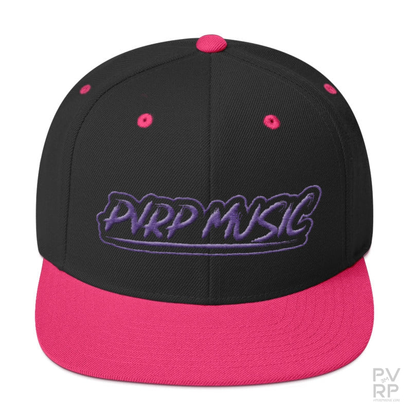 PVRP Music Branded Snapback Hat - PVRP Shop
