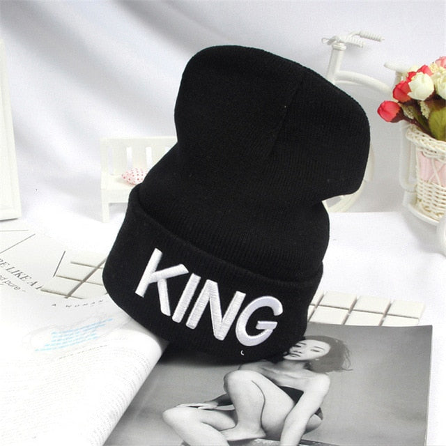 King Queen Knitted Beanie - PVRP Shop