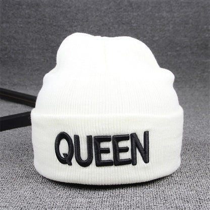 King Queen Knitted Beanie - PVRP Shop